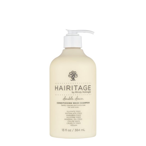 Hairitage Moisturizing, Nourishing Shampoo Plus Conditioner | Grapeseed Oil & Oat Peptides, 13 fl oz