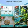 thumbnail image 4 of Fish Pond Feeder Garden Courtyard Fish Tank Floating Feeder, 4 of 6