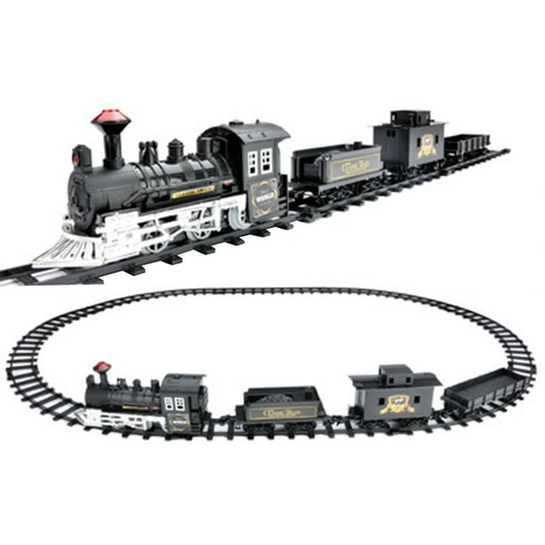 Education Toy Train Set With Lights And Sounds Christmas Train Set