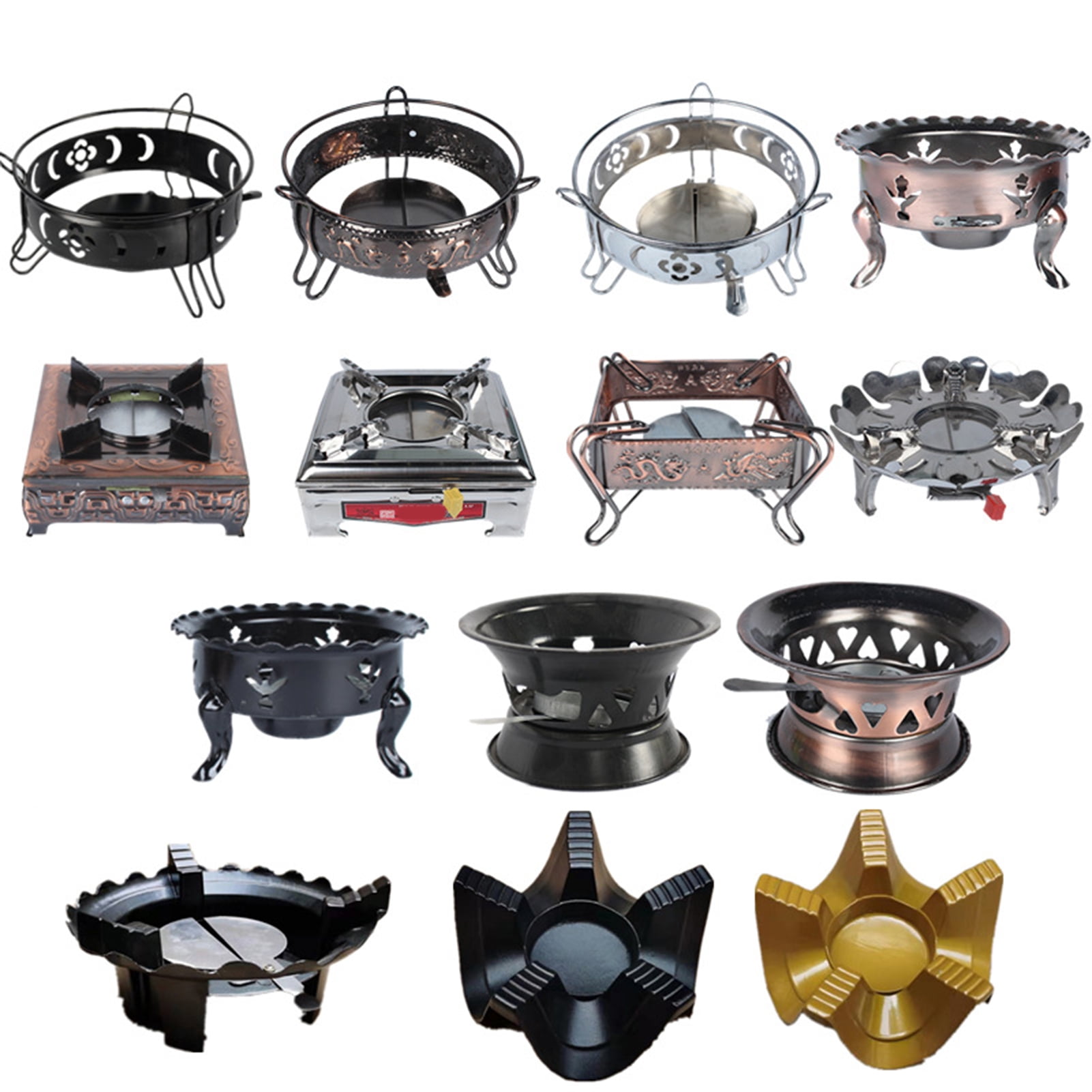 Essen Mini Outdoor Camping BBQ Solid Alcohol Stove Household Spirit Burner  Decoration | Walmart Canada