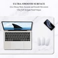 thumbnail image 4 of Large Mouse Pad, XXL Gaming Mousepad, Desk Mat for Desktop, Thick Rubber, Big & Long Size, Stitched Edges, Full Desk Pad for Laptop & Computer, Extended 35.4 x 15.7 in, Modern Marble, 4 of 5