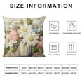thumbnail image 5 of Spring Mangnolia Green Throw Pillow Covers, Vases Cushion Case Decoration for Sofa Couch, 5 of 5