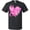 AB-Black, variant on Inktastic Breast Cancer Awareness Pink Ribbon Around Heart T-Shirt