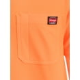 thumbnail image 5 of Wrangler Workwear Men's Short Sleeve Performance Tee, Sizes S-5XL (Regular and Big & Tall), 5 of 7