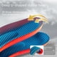 thumbnail image 4 of Plantilla deportiva de verano para entrenamiento militar, plantilla suave con absorción de impactos para hombre, plantilla absorbente de sudor, plantilla para talón con almohadilla completa y arco, 4 of 5