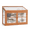Orange, variant on Mcombo 2-Tier Wooden Cold Frame Garden Greenhouse Raised Flower Planter Shelf Bed Protection 0160