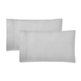 thumbnail image 5 of Superior Cotton Blend 600 Thread Count Embroidered Pillowcases , Set of 2, King Size, Platinum, 5 of 5