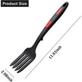 thumbnail image 3 of Clearance Cooking Utensils under $15 2PCS Silicone Flexible Fork Heat Cooking Fork Tools Dishwasher Kitchen Fork Kitchen Non Stick Fork For Bake And Stir Mix Ingredients Whisk Eggs, 3 of 7