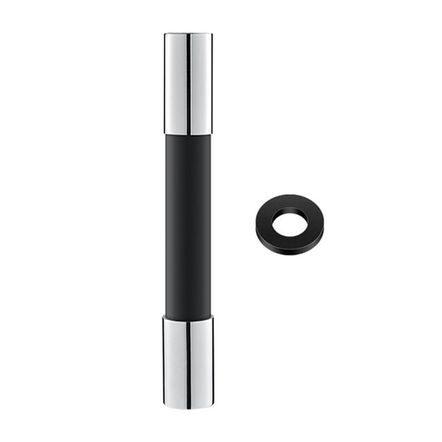 Extensor de grifo flexible de 360 degree Tubo de extensión flexible Grifo de agua 20 cm negro