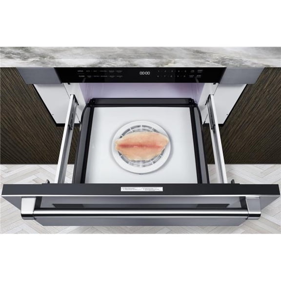 Summit Appliance MDR30SS 30 in. Wide Built-In Drawer Microwave