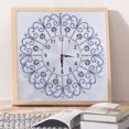 thumbnail image 2 of Cuadros Decorativos DIY forma especial diamante pintura flor blanca reloj de pared artesanía arte decoración DQrwqpou Nuevos Originales, 2 of 5