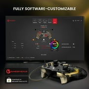 GameSir Kaleid Flux Transparent Wired Controller - Compatible with Xbox Series X|S, Xbox One, Windows 10/11 PC