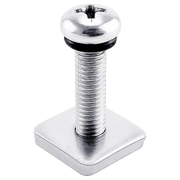 Tornillo de aleta y junta Tornillo de acero inoxidable 316 Tornillos de aleta deslizantes para longboard M4