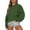 Green, variant on Vedolay Womens Sweatshirts Round Neck Long-Sleeved Leopard Hoodless Sweater Top AG,2XL