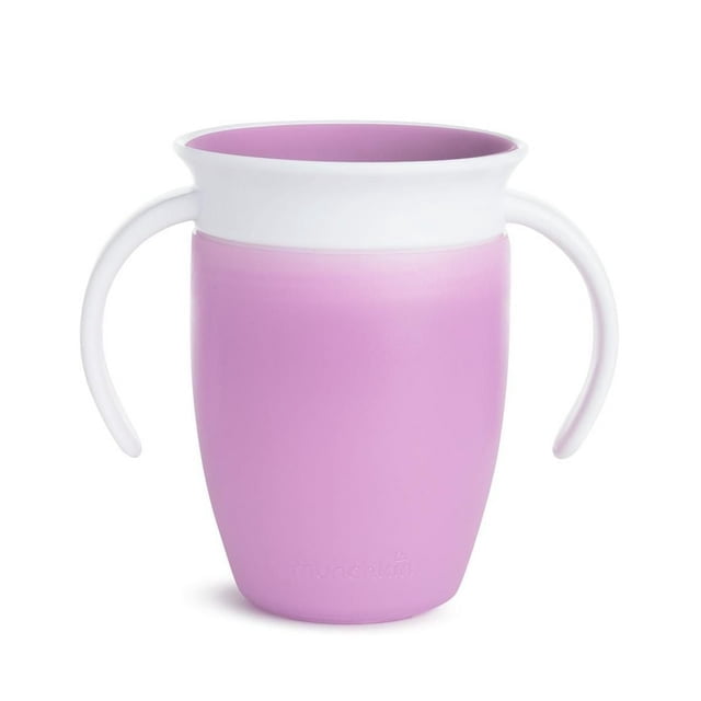 Munchkin Miracle® Gobelet Entraîneur 360°, 7 Onces Couleur Réelle : Violet