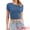 Gray Blue, variant on DARING DIVA Women's Crop Tops Tight Shirts Streetwear Slim Fit Trendy Top XS Gray Blue