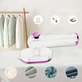 thumbnail image 2 of Pompotops Home Clearance Handheld Professional Steam Iron, Garment Ironing Machine Portable Steam Iron Mini Ironing Machine Home Travel Iron, White, 2 of 8