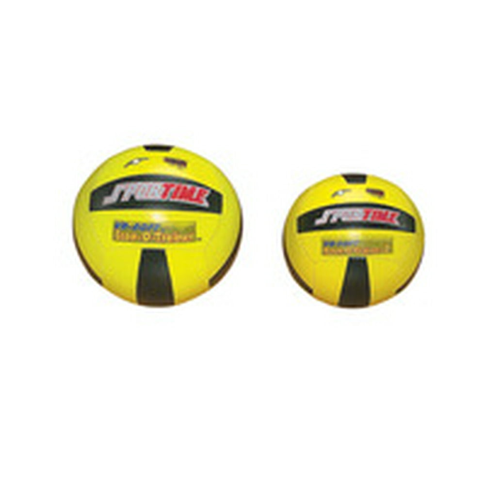 Sportime Soft EconOTrainer Volleyball, High Optic Yellow/Black