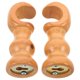 thumbnail image 3 of 2pcs Wood Curtain Rod Brackets Window Curtain Support Holders Wall Mounted Drapery Rod Hangers for Bedroom Living Room Bathroom, 3 of 3