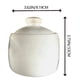 thumbnail image 3 of melotizhi Sugar Bowl With Design Jar Ceramic Coffee And Sugar Container With Lid SaltContainer Sugar Dispenser Tea Coffee Sugar Canister, White, 3 of 6