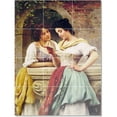 thumbnail image 1 of Ceramic Tile Mural-Eugen de Blaas Women Painting 72. 36" w x 48" h using (12) 12 x 12 ceramic tiles, 1 of 3