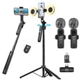 thumbnail image 1 of Kit de Vlogging YUANRAN para Creadores de Contenido con Trípode de 180 cm para iPhone, 1 of 6