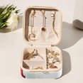 thumbnail image 6 of Santa Claus Travel Portable Square Earring Organizer with Decorative Box – Travel Organizer, Necklace Holder – for Girls and Women, 6 of 6