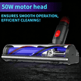 thumbnail image 5 of Upgrade Quick-Release Vacuum Direct Drive Head Replacement for Dysons V7 V8 V10 V11 V15，Suitable for Hardwood Floor Carpets Attachment SV10 SV11 SV12 SV14 Replacement Part Electric Head Roller Brush, 5 of 7
