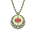 thumbnail image 1 of Pendentif Mode art Déco Motif Chinois Collier Chaîne Lune Bijou, 1 of 3