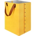 thumbnail image 1 of Cesto para la Ropa TUNC Contenedor de Almacenamiento de Fieltro Grande 72 L Bolsa Plegable Amarillo, 1 of 5