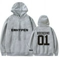 thumbnail image 3 of Enhypen Merch Hoodie 90s Korean Group Women Men's Pullover Harajuku Streetwear Sweatshirt, 3 of 6