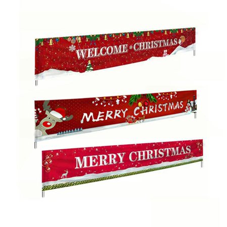 Christmas yard signs made to order Merry Christmas Banner Large Xmas Sign Huge Xmas House Home Party Decoration | Walmart Canada