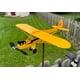 thumbnail image 4 of Fiudx Ofertas relámpago Avión Weathervane, regalos para amantes del vuelo, jardinería, decoraciones al aire libre, Weathervane, avión de Metal, 4 of 6