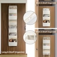 thumbnail image 3 of Organizador de puerta GRANNY SAYS con 6 estantes desmontables, color beige, 3 of 9