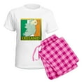 thumbnail image 5 of CafePress - Irelandmaptshirt2 Women's Light Pajamas - Women's Short Sleeve Print T-Shirt and Pants Light Cotton Pajama Set, 5 of 7