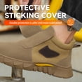 thumbnail image 6 of XQJ Work Boots for Men Women Slip on Steel Toe Safety Shoes Indestructible Work Boots Puncture Proof Steel Toe Boots Welder Working Shoes Safety Footwear for Construction Men's Work & Safety Footwear, 6 of 10
