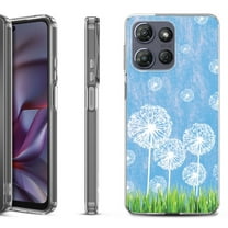 Shockproof Protective Phone Case for Motorola Moto G 5G 2025, by OneToughShield - Dandelion Sky