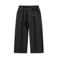 thumbnail image 3 of UAMVSH Plus Size Cargo Pants for Men Lightweight Zipper Pockets Sweatpants with Drawstring Soft Running Casual Athletic Pants(4X-Large,Black), 3 of 6