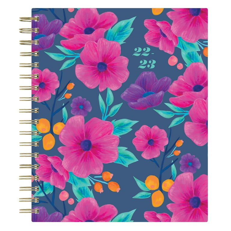Blue Sky 2022-2023 Daily Monthly Hard Cover Planner, 7" x 9", Joanna -  Walmart.com