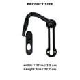 thumbnail image 2 of CRILSTYLEO Sturdy Stainless Steel Door Lock Chain with Antitheft Press Lock for Home Security Assorted Color 2 Pcs, 2 of 8