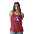 thumbnail image 2 of July  4Th Slogan Racerback Tank Women -Image by Shutterstock, Female x-Small, 2 of 4