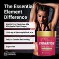 thumbnail image 6 of Essential Elements Hydration Watermelon Cucumber | Electrolyte Supplement with  ACV & Vitamin C, 100mg, 25 Stick packs, 6 of 8