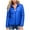 Blue, variant on Women's Puffer Jackets Quilted Packable Puffy Coats Lightweight Winter Warm Zip Up Down Jacket Stand Collar Green L