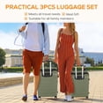 thumbnail image 4 of Aidoly 24 inch Carry-on Luggage, Expandable Lightweight Suitcase with TSA Lock, Hard Shell Luggage for Adult,Green, 4 of 7