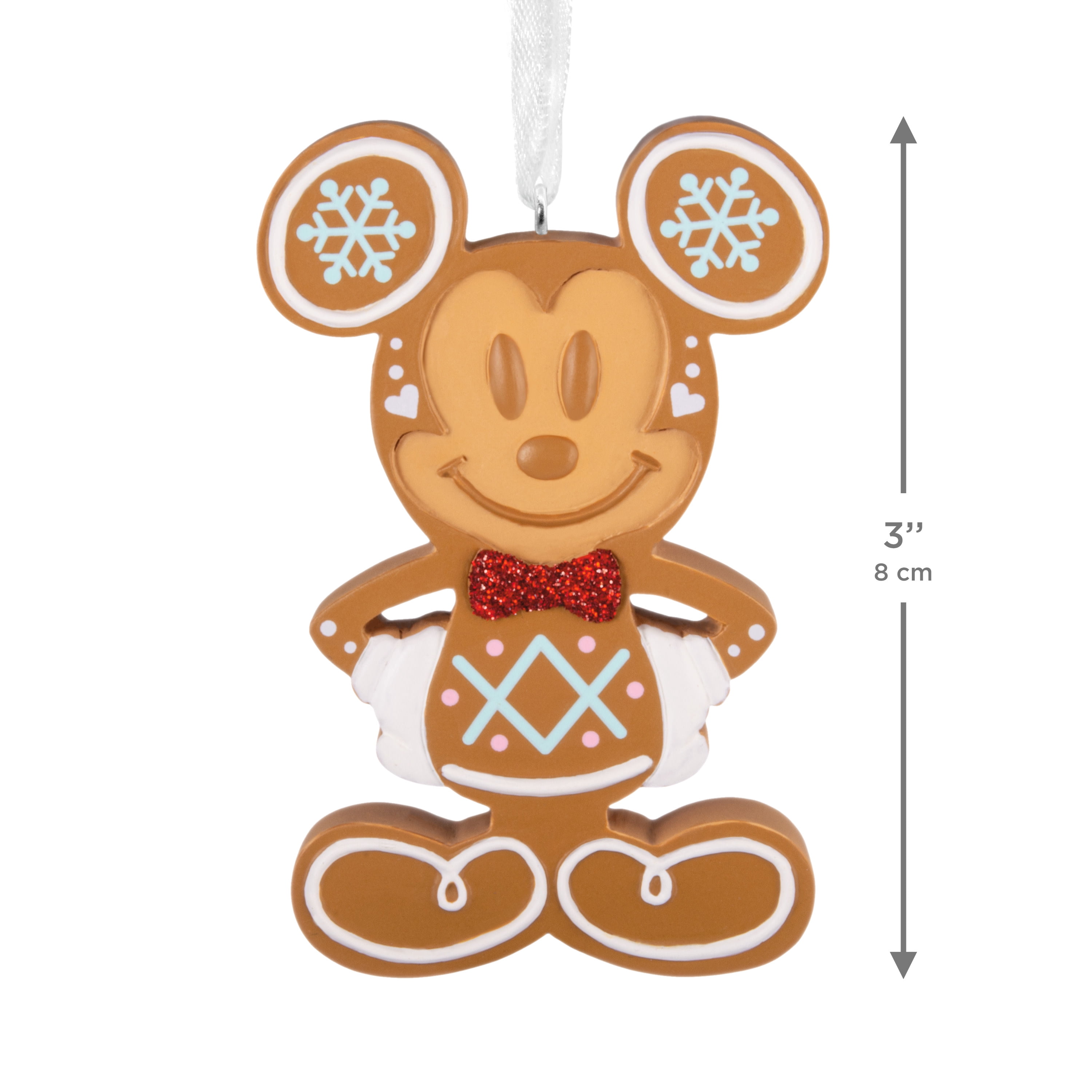 Hallmark Christmas Ornament (Disney Mickey Mouse Gingerbrd Cookie), 1 Count