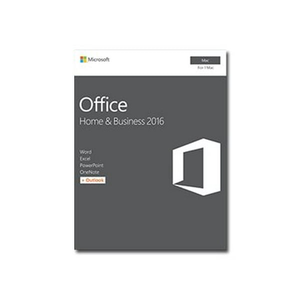 Microsoft Office Home & Business 2016 (Mac) - English - Walmart.com ...