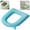 Blue, variant on Waterproof Toilet Seat Cushion,Washable Reusable Padded Toilet Seat for Home Hotel