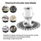 thumbnail image 2 of 50mm M14 Aperture Diamond Saw with Detachable Engraving and Cutting Disc, Suitable for Granite Sand, 2 of 5