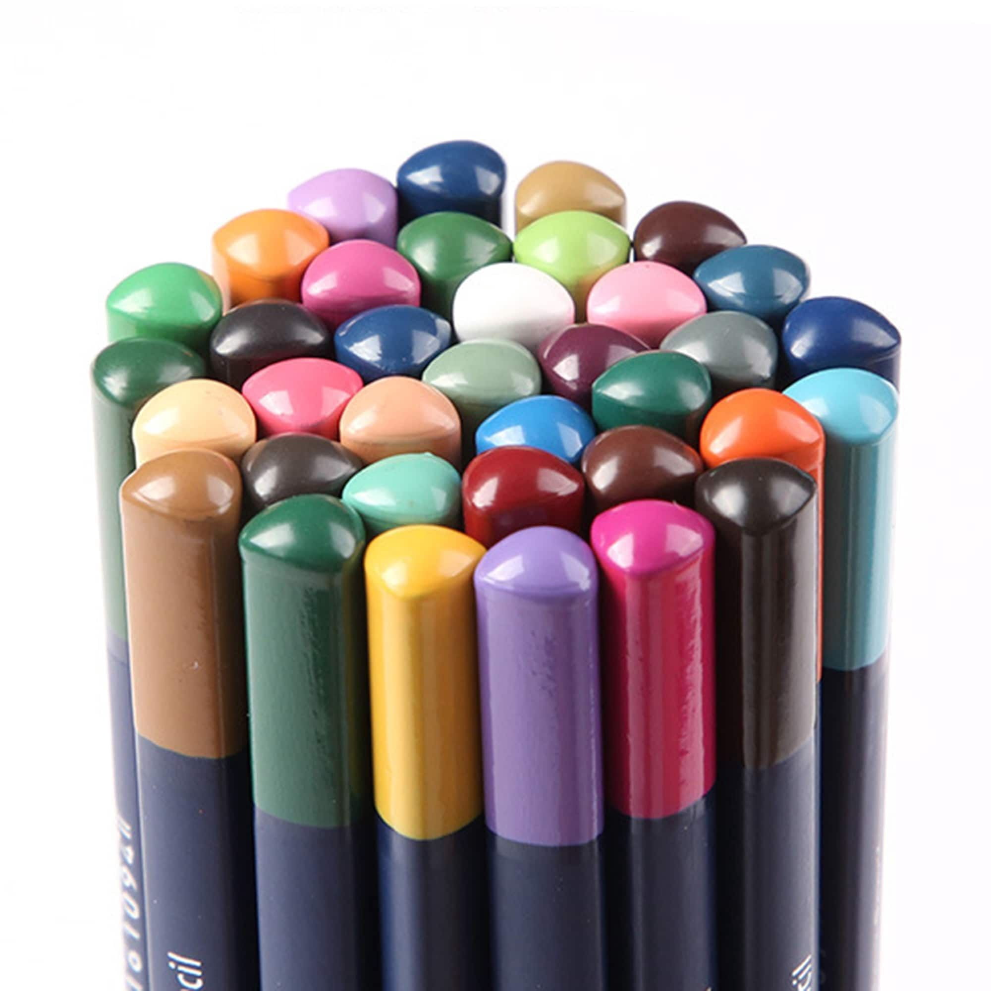 120-Color Professional Artist Colored Pencils Set with Tin Box