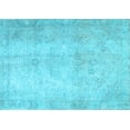 thumbnail image 1 of Ahgly Company Indoor Rectangle Persian Light Blue Traditional Area Rugs, 5' x 7', 1 of 4